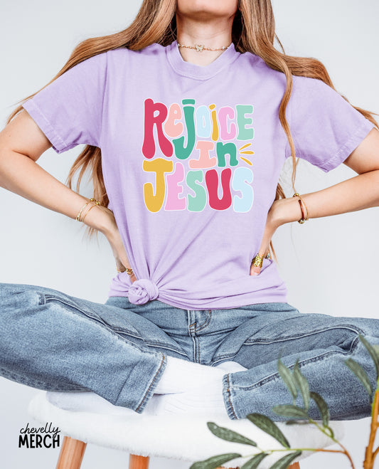 Rejoice In Jesus Tee