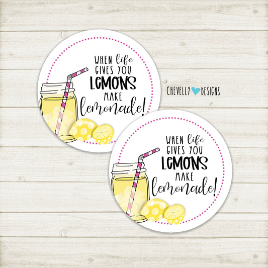 Printable - When Life Gives you Lemons, Make Lemonade - Instant Digital Download