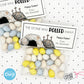 EDITABLE - The Stone was Rolled Away - Easter Treat Bag Toppers - Resurrection Gifts - Printable Digital File
