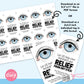EDITABLE - Dry Eye Relief - Eye Doctor - Printable Referral Marketing Gift Tags