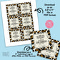 EDITABLE - Wild for Sweet Students - Leopard Print Gift Tags - Printable Digital File