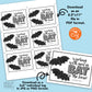 EDITABLE - Working with You is Bat to the Bone - Halloween Staff Appreciation Gift Tags - Printable Digital File