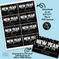 Editable - New Year Same Great God - Religious Faith Based Gift Tags - Printable Digital File