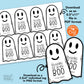 EDITABLE - Thanks for all you BOO Ghost Gift Tags for Halloween - Printable Digital File