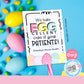 Editable - EGG-cellent Care Home Health Referral Gift Tags for Easter ***Printable Digital File***