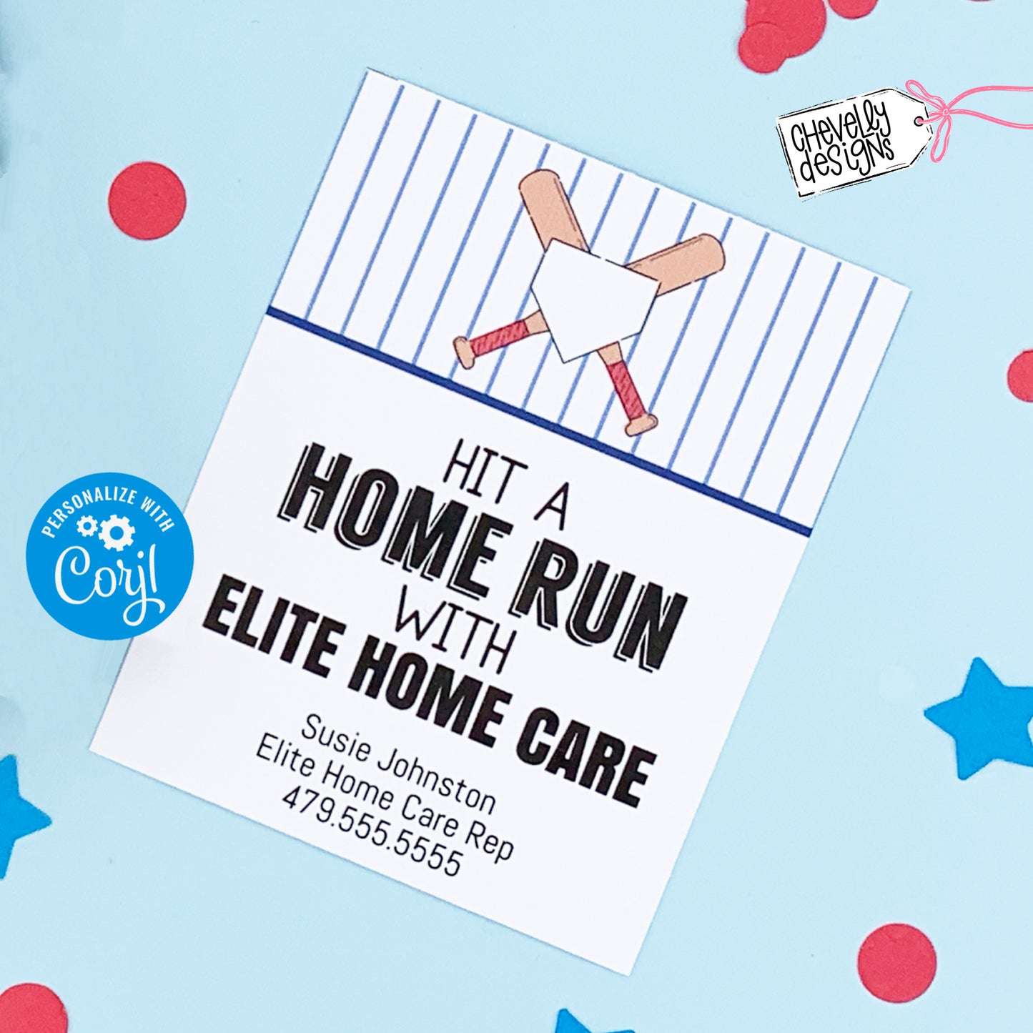 Editable - Hit a Home Run Referral Gift Tags - Printable - Digital File - Business Marketing