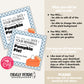 EDITABLE - Your Referrals are Sweeter than Pumpkin Pie - Business Gift Tags - Printable Digital File