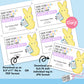 EDITABLE - Call my peeps for all your hospice needs - Easter Business Referral Marketing Gift Tag - Printable Digital File