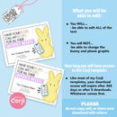 EDITABLE - Call my peeps for all your hospice needs - Easter Business ...