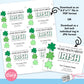 EDITABLE - Irish you'd send them our way - St Patricks Day Home Health Referral Gift Tag - Printable Digital File