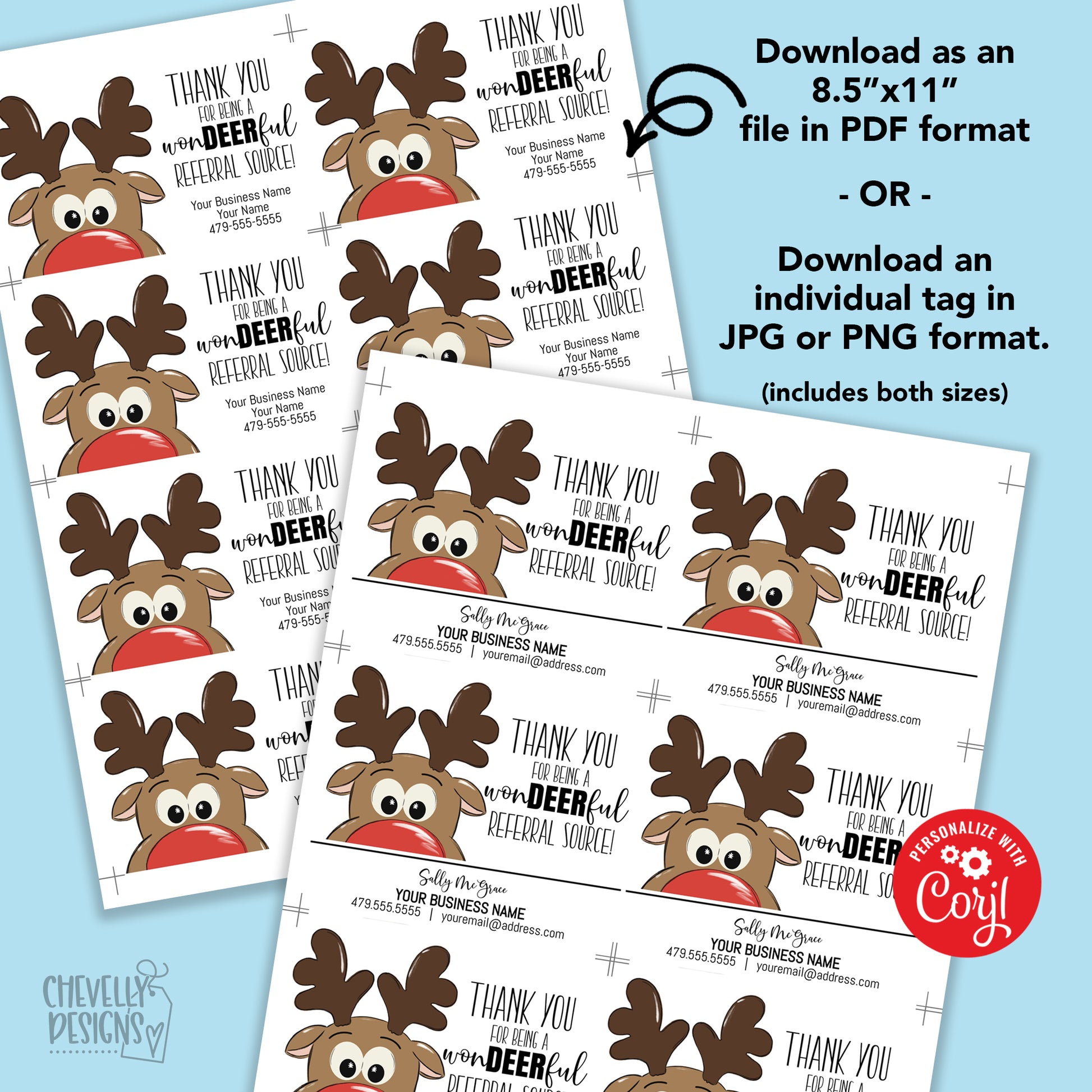 EDITABLE - Thanks for being a won-DEER-ful Referral Source - Christmas – Chevelly Designs editable-thanks-for-being-a-won-deer-ful-referral-source-christmas-chevelly-designs