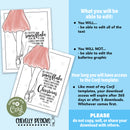 Editable - Printable Christmas Snowflake Ballerina Gift Tags for Balle ...