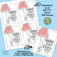 Editable - Printable Christmas Snowflake Ballerina Gift Tags for Balle ...