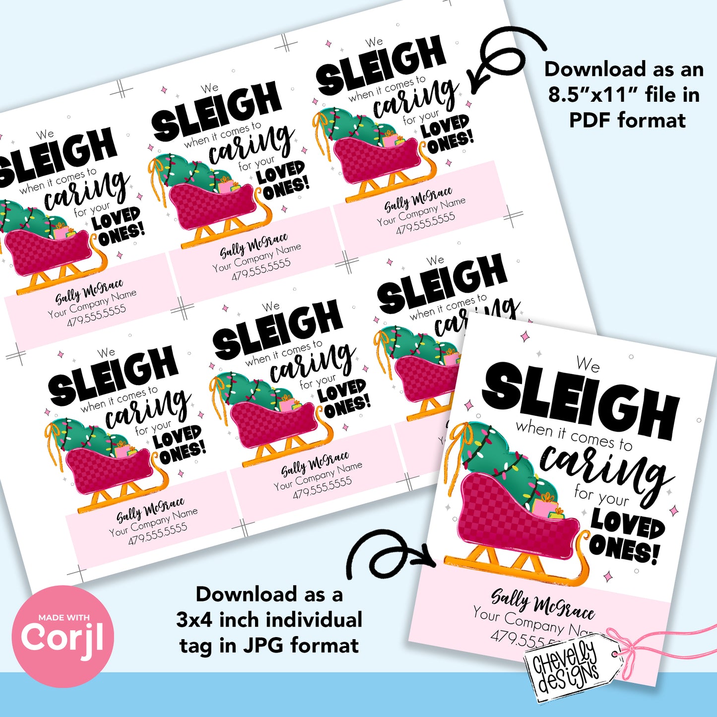 EDITABLE Christmas Referral Gift Tags - We Sleigh at Caring for Your L – Chevelly Designs editable-christmas-referral-gift-tags-we-sleigh-at-caring-for-your-l-chevelly-designs