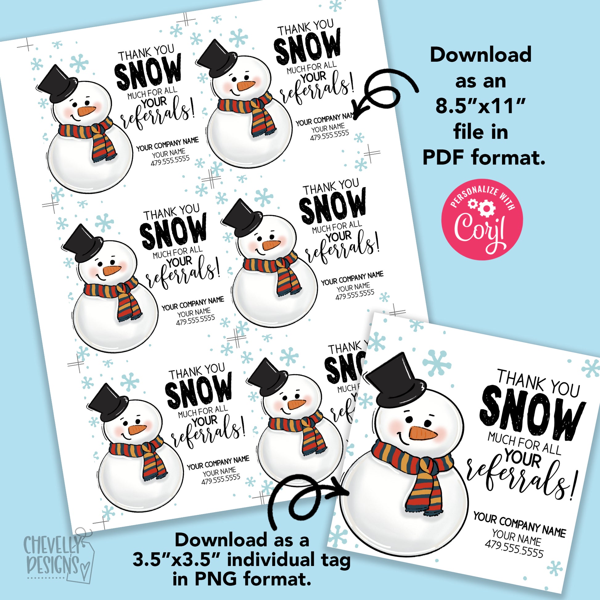 editable-thank-you-snow-much-for-all-your-referrals-business-treat-chevelly-designs for Free Printable Free Editable Thank You Tags EDITABLE - Thank You Snow Much for All Your Referrals - Business Treat – Chevelly Designs for Free Printable Free Editable Thank You Tags