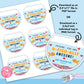 Editable - Printable Fishbowl Valentines - Classmate gifts - Digital F ...