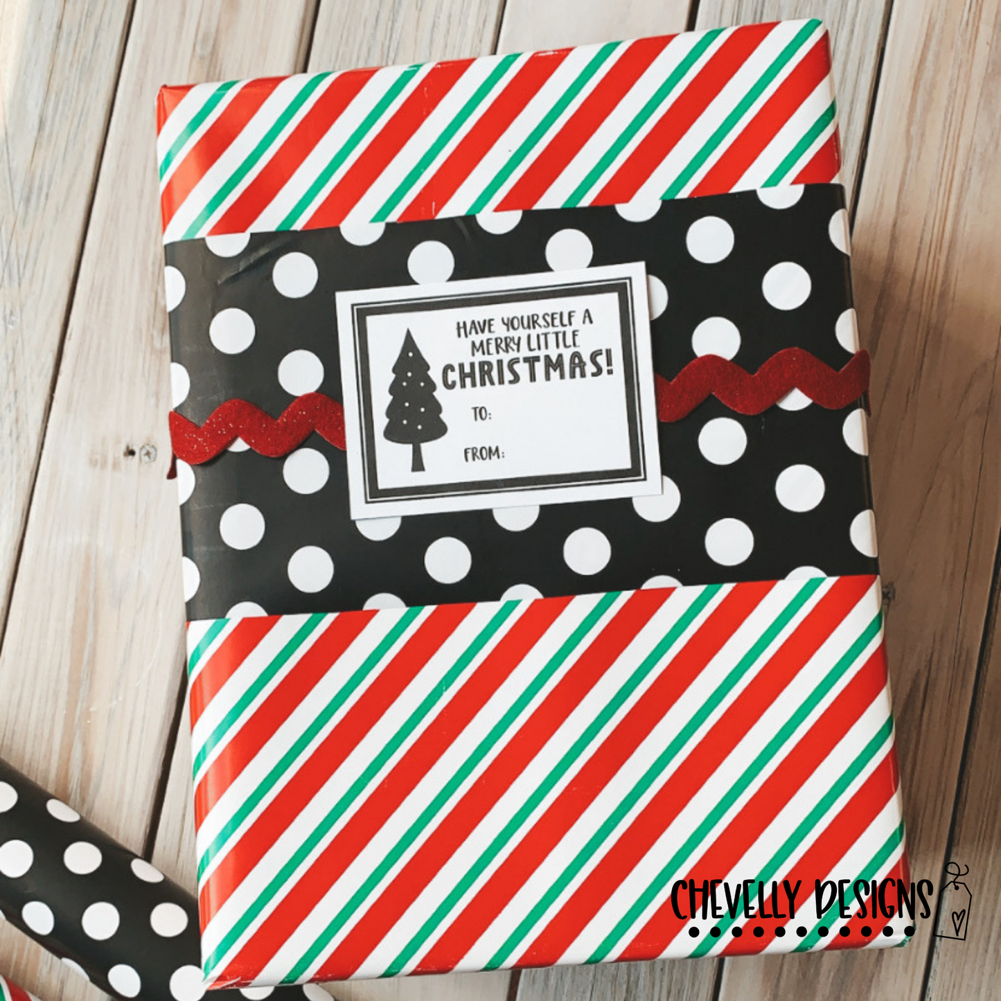 Printable Christmas Gift Tag Collection - Instant Digital Download