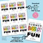Editable - Hope Your Summer Bubbles Over with Fun - End of School Student Gift Tags - Printable Digital File