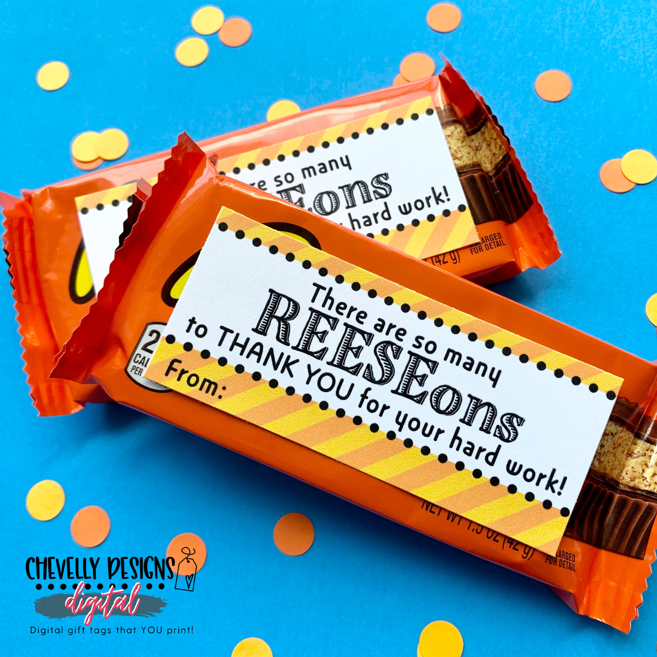 Printable Reese's Thank You Gift Tags | Coworker, employee, boss, assi ...