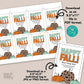 EDITABLE - Happy Fall Pumpkin Gift Tags - Printable Digital File