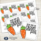 Fresh From the Carrot Patch - Easter Gift Tags | Printable - Instant Digital File