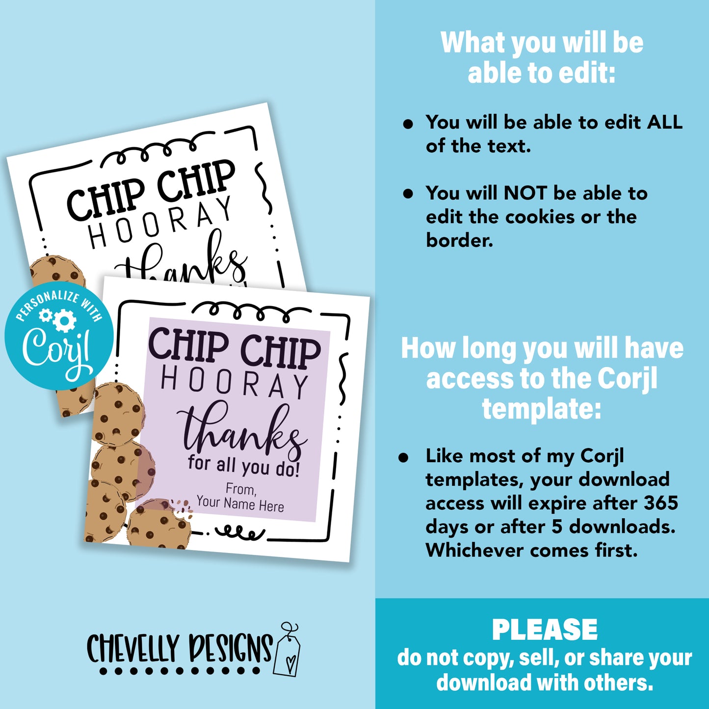 editable-chip-chip-hooray-thank-you-cookie-appreciation-gift-tags-chevelly-designs for Chip Chip Hooray We Appreciate You Free Printable EDITABLE - Chip Chip Hooray - Thank You Cookie Appreciation Gift Tags – Chevelly Designs for Chip Chip Hooray We Appreciate You Free Printable