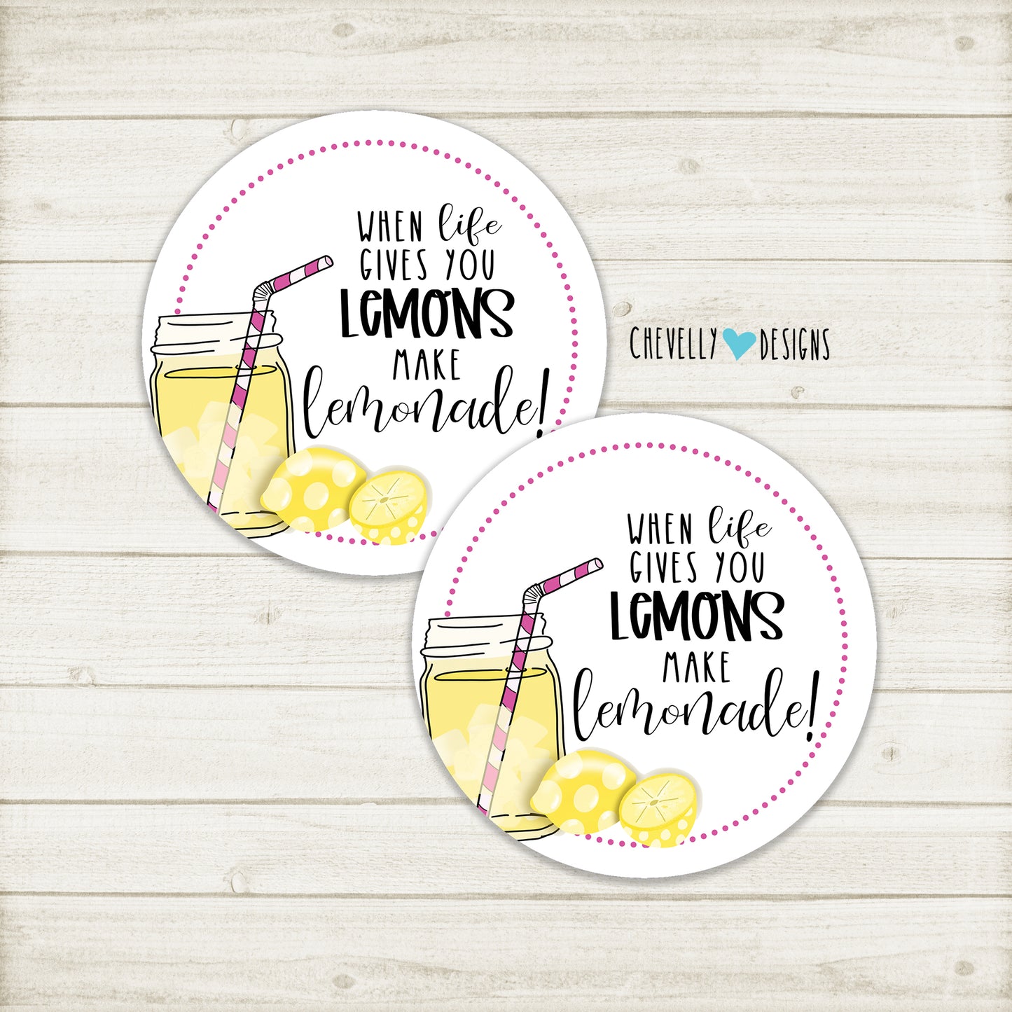 Printable - When Life Gives you Lemons, Make Lemonade - Instant Digital Download