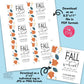 EDITABLE - Don't Let Anyone Fall Home Health and Hospice Tags - Printable Digital File