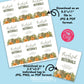 Editable Digital File - Personalized - Thankful for your Referrals - Printable Gift Tags