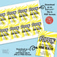 Editable - Poppin' By Home Health Gift Tags - Business Referrals - Printable Digital File