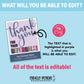 Editable - Thank You Referral Gift Tags - Business Marketing - Printable Digital File