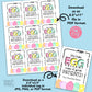 Editable - EGG-cellent Care Home Health Referral Gift Tags for Easter ***Printable Digital File***