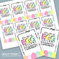 Printable EGG-cellent Teacher Easter Gift Tags >>>Instant Digital Download<<<