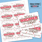 Printable Whopper of a Teacher - Whoppers Gift Tags - Instant Digital Download