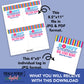 Printable Donut Real Estate Pop By Tags - INSTANT DOWNLOAD Digital Files