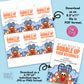 EDITABLE - Gobble Up Your Referrals - Thanksgiving Marketing Gift Tags - Printable Digital File