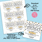 Editable - Happy New Year Referral Gift Tags - Printable Digital File