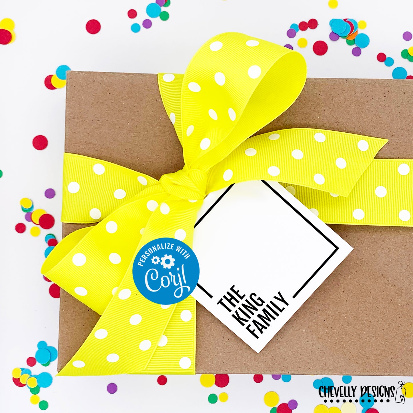 EDITABLE - Printable From the Family Gift Tags - Digital File