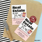 EDITABLE - Real Estate is My Jam - Business Referral Gift Tags - Digital File