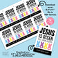 Editable - Jesus is Risen Tell Your Peeps - Easter Gift Tags - Printable  Digital File