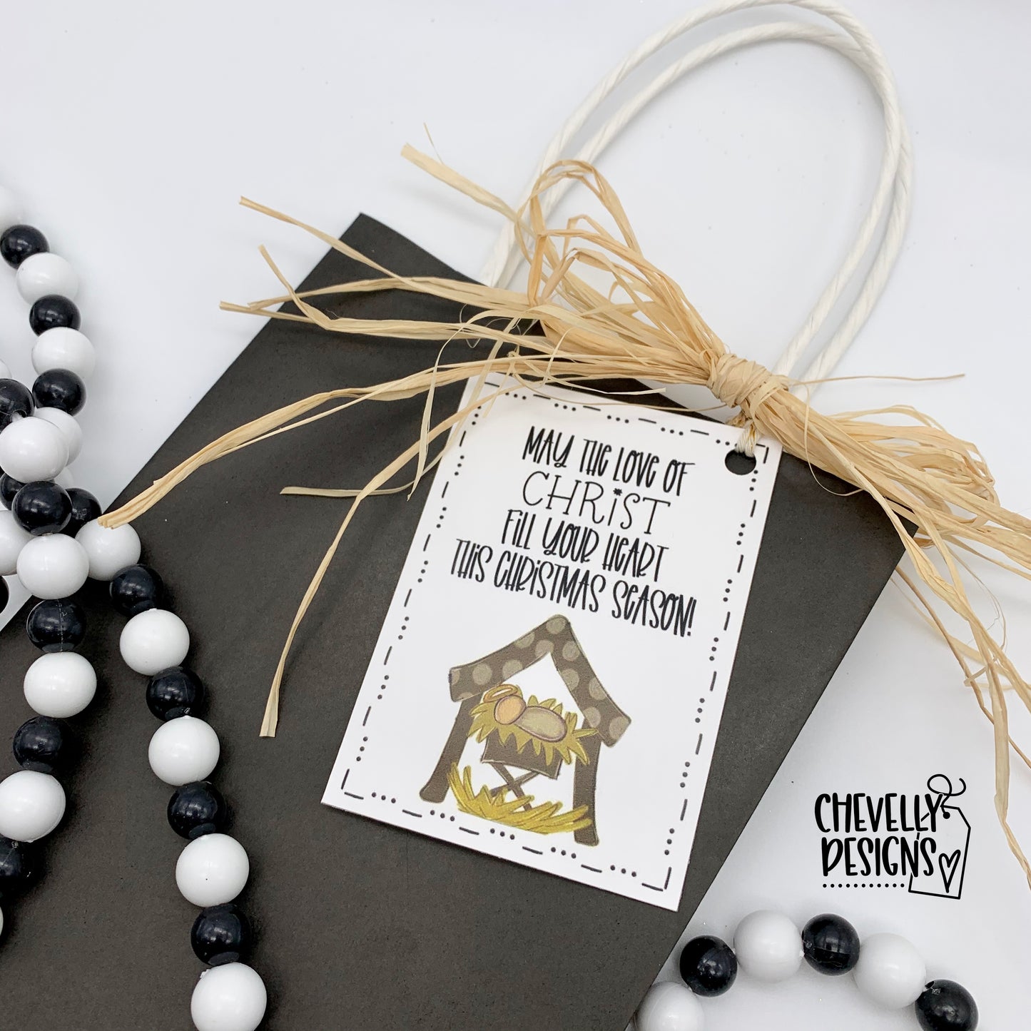 Printable Nativity Christmas Gift Tags >>>Instant Digital Download<<<