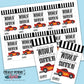 Printable Hot Wheels Gift Tags - Have a Wheelie Awesome Summer >>>Instant Digital Download<<<