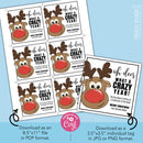EDITABLE - Oh Deer What a Crazy Year - Christmas Staff Gift Tags - Pri ...