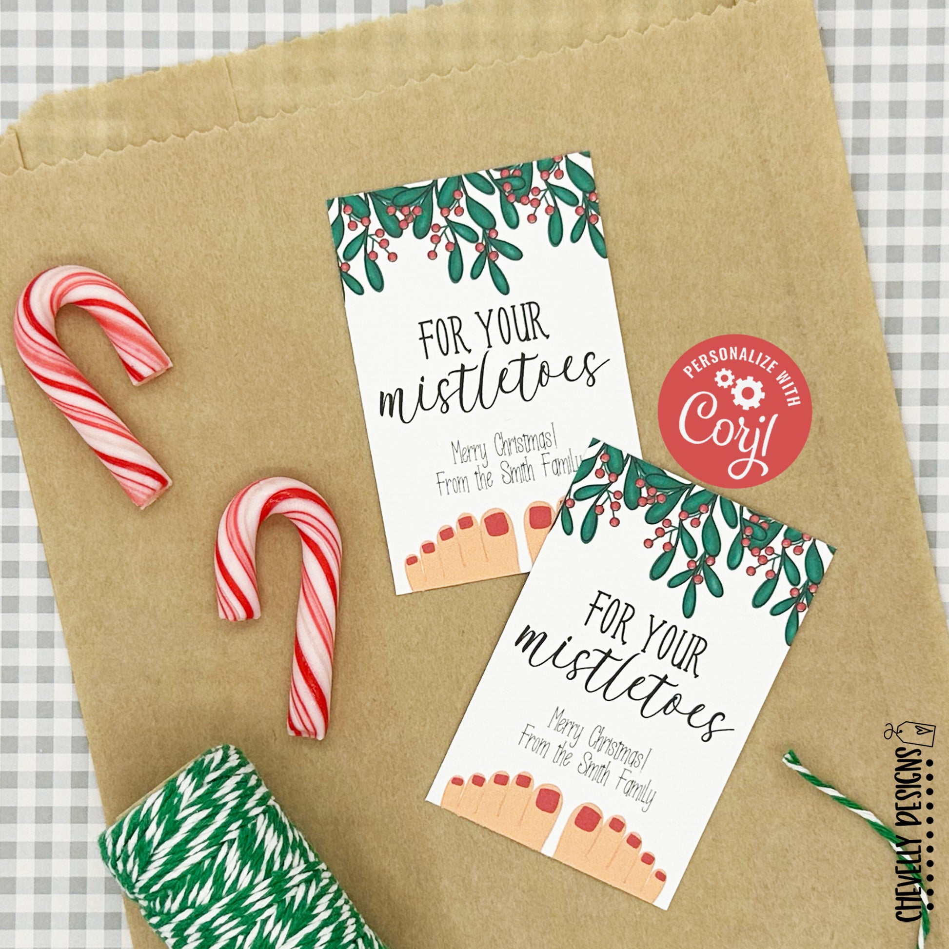 EDITABLE - For Your Mistletoes - Printable Christmas Gift Tag - Digita – Chevelly Designs editable-for-your-mistletoes-printable-christmas-gift-tag-digita-chevelly-designs