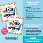 EDITABLE - Thanks a Latte for being so DePENdable - Staff Appreciation Gift Tags - Printable Digital File