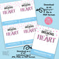 Editable - Don't Go Breaking My Heart - Kit Kat Valentine Cards - Printable Digital File