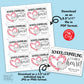 EDITABLE - School Counseling is a Work of Heart - Printable Gift Tags - Digital File