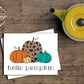 Hello Pumpkin Stationary - Fall Notecards - A2 Size 4.25"x5.5" >>>Instant Digital Download<<<